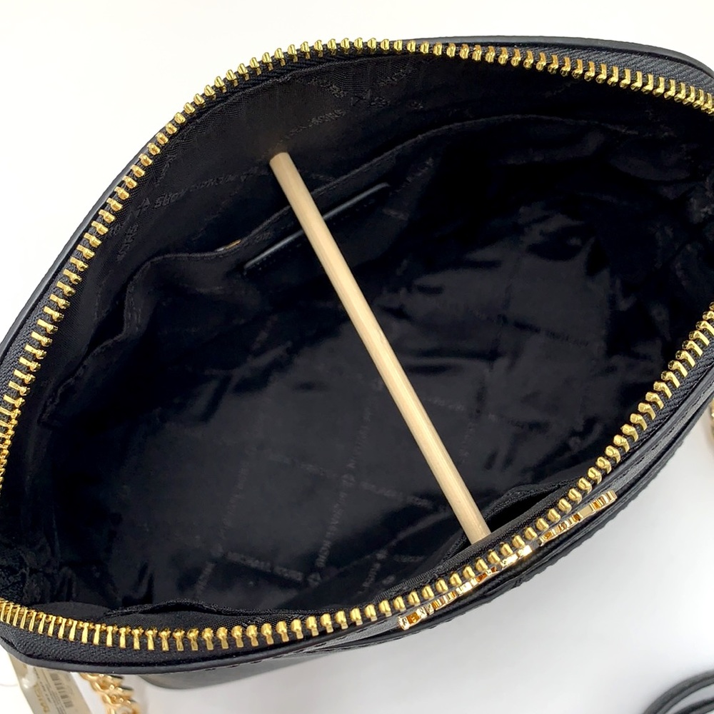 MICHAEL KORS MEDIUM DOME XCROSS XBODY BLACK COLOR - Picture 10 of 14
